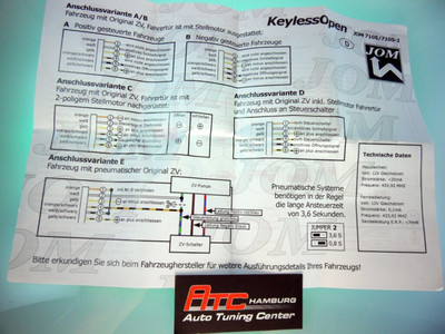 JOM Funk Fernbedienung f Zentralverriegelung VW Modelle Schlüssel Handsender – Bild 11