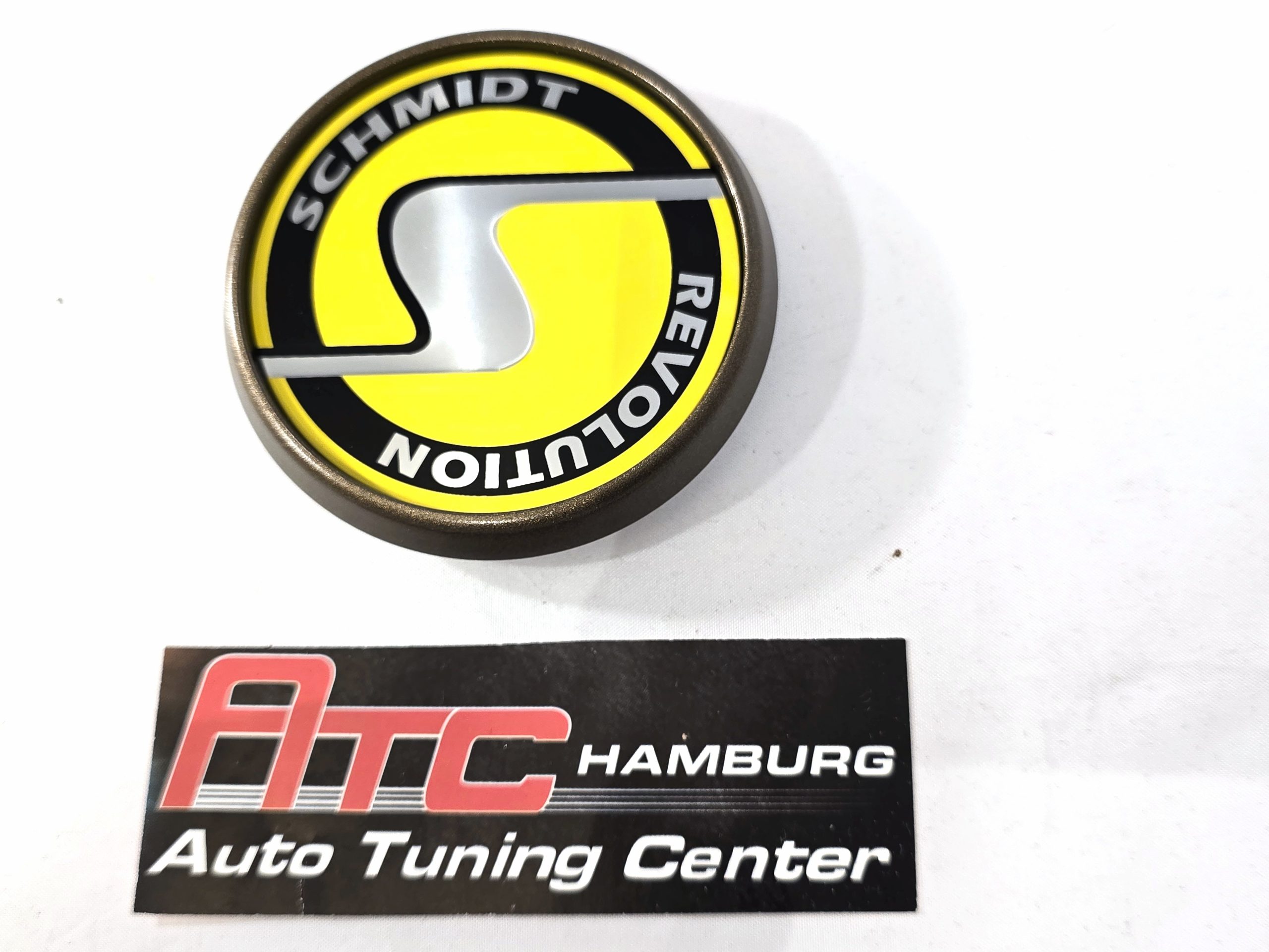 Schmidt Nabendeckel SC3 Bronze-Gelb, flach 4 Stück 63,3mm Bohrung, Ersatz SC1 – Bild 4