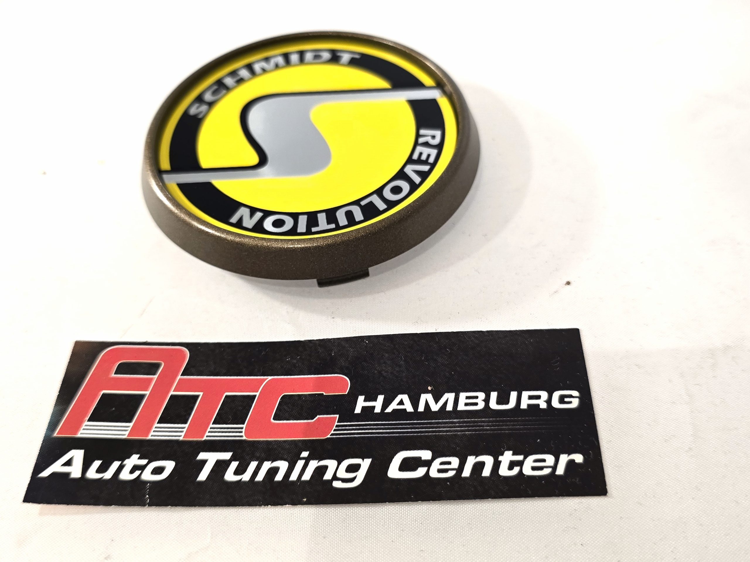 Schmidt Nabendeckel SC3 Bronze-Gelb, flach 4 Stück 63,3mm Bohrung, Ersatz SC1 – Bild 5