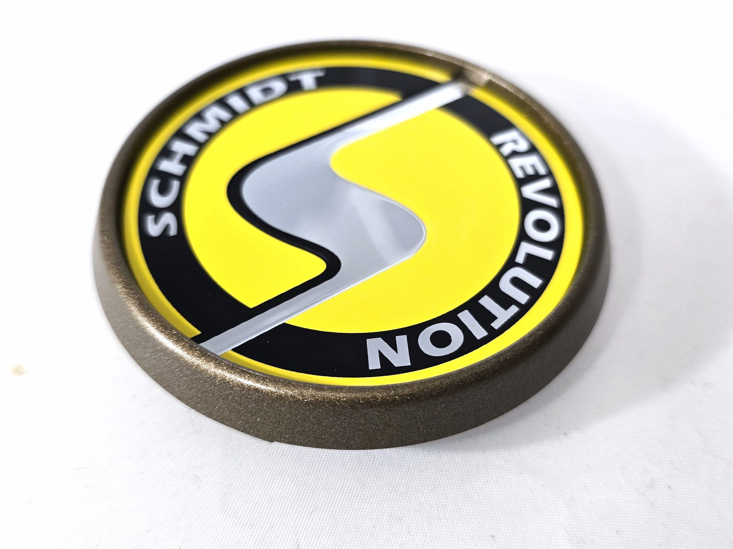 Schmidt Nabendeckel SC3 Bronze-Gelb, flach 4 Stück 63,3mm Bohrung, Ersatz SC1 – Bild 7