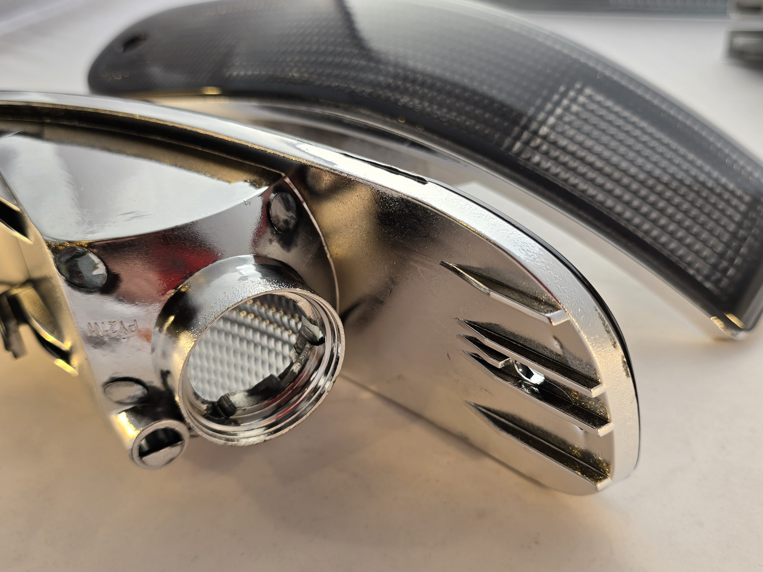 Porsche 911 + Audi 80 B4 Cabrio Frontblinker, Blinker Schwarz-Smoke – Bild 8