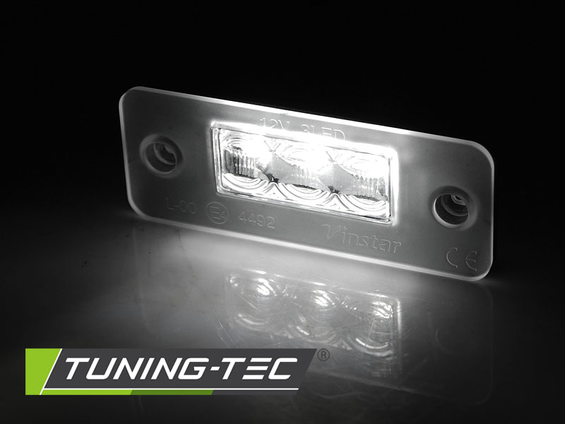 Audi A8 D3 LED Kennzeichenbeleuchtung, Nummernschild Beleuchtung 2002-2009 – Bild 2