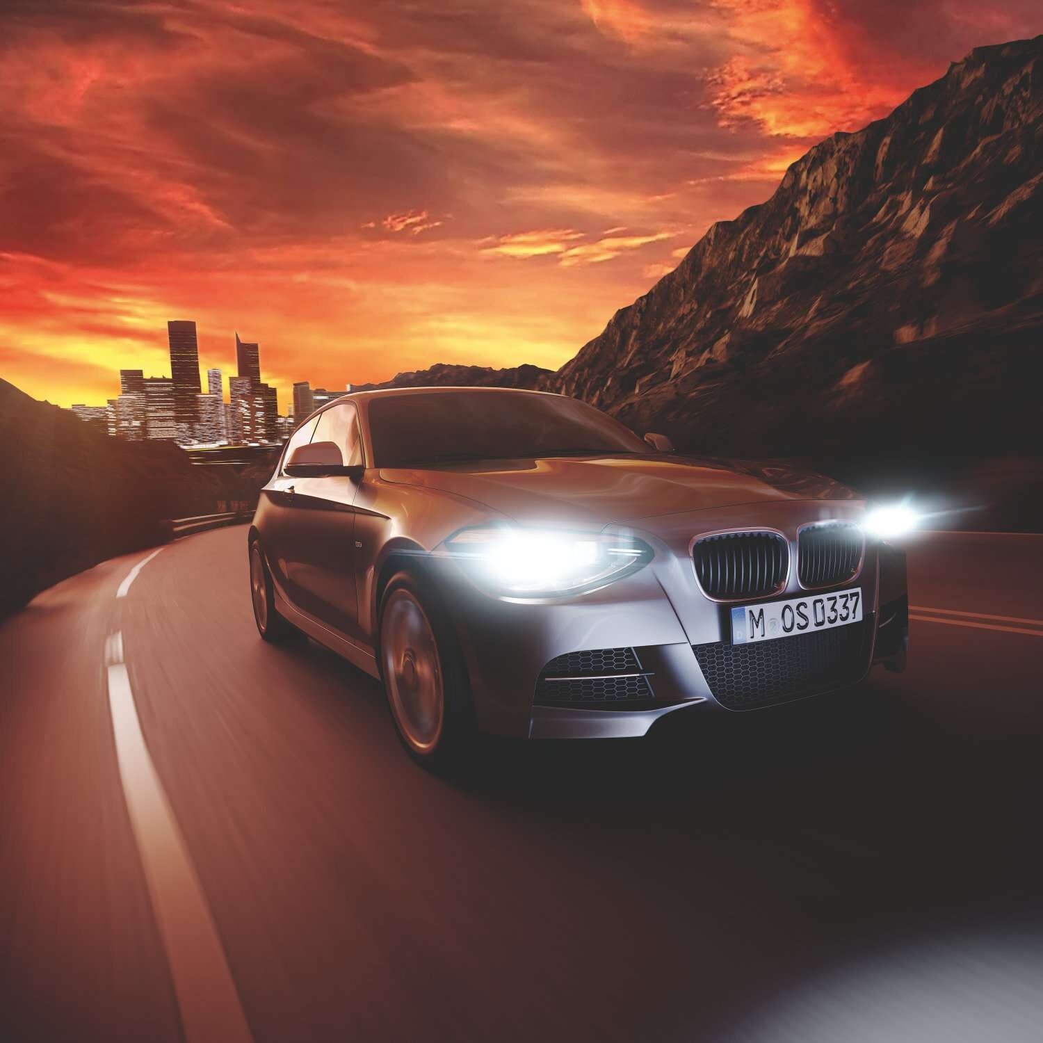 Osram H4 Night Breaker Laser 150% Glühbirnen Leuchtmittel, 55Watt Xenon Look – Bild 3