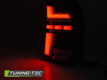 VW T6.1 LED Lightbar Rückleuchten Schwarz SEQ Blinker, Lauflicht,Twin D. 2020- – Bild 3