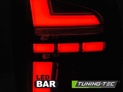 VW T6.1 LED Lightbar Rückleuchten Schwarz SEQ Blinker, Lauflicht,Twin D. 2020- – Bild 4