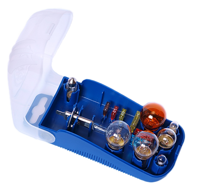 H1 GE Lampenbox Ersatz Glühbirnen Leuchtmittel, Birne 55 Watt+Sicherung,12-Teile – Bild 2