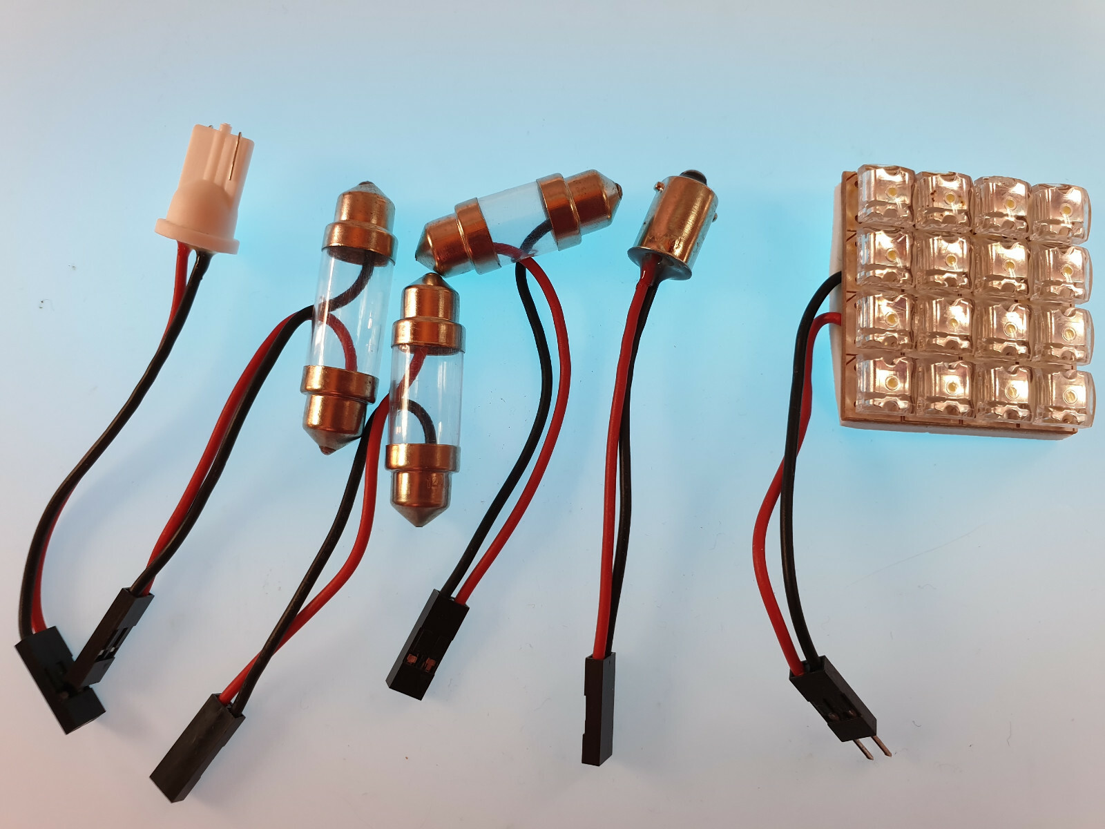 Led Innenraum Beleuchtung,Dectane Panel 16 LED+Adapter,Soffitte,T10,5W5,BA9S,T4W – Bild 7