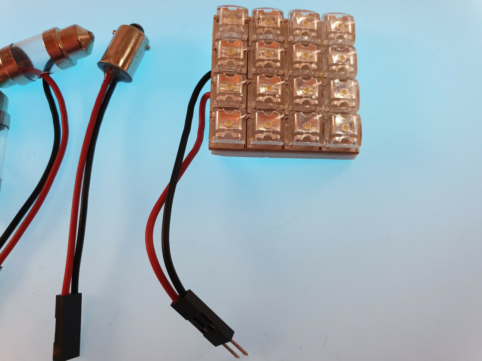 Led Innenraum Beleuchtung,Dectane Panel 16 LED+Adapter,Soffitte,T10,5W5,BA9S,T4W – Bild 8