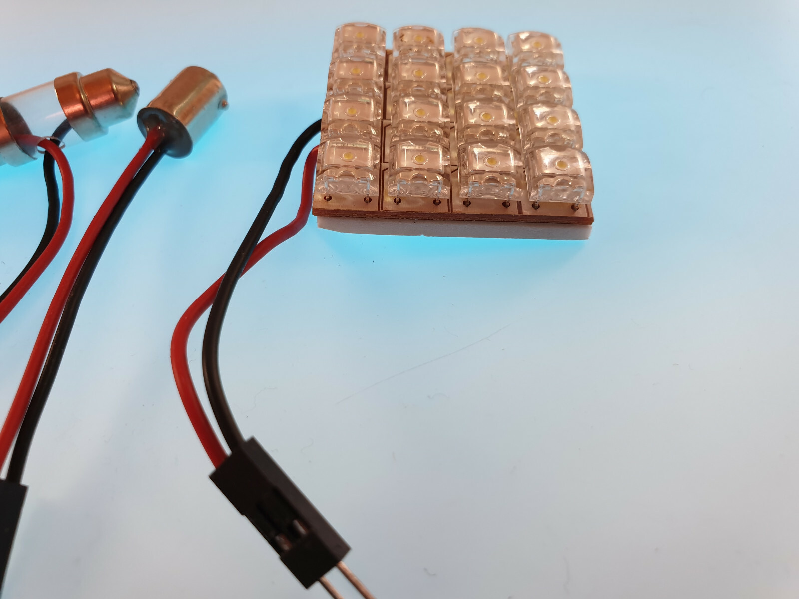 Led Innenraum Beleuchtung,Dectane Panel 16 LED+Adapter,Soffitte,T10,5W5,BA9S,T4W – Bild 10