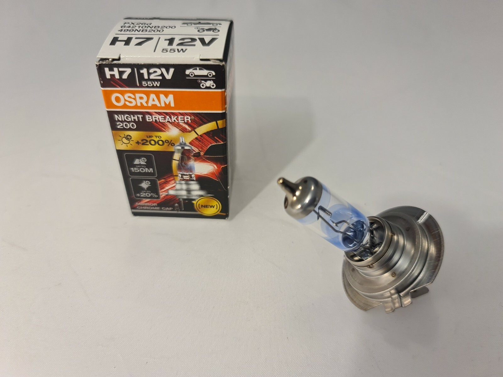 Osram H7 Cool Blue Intense Glühbirnen Leuchtmittel, Weiß Birne 55 Watt 5000K – Bild 6