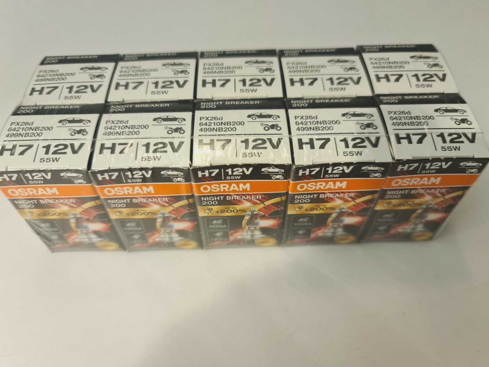 Osram H7 Cool Blue Intense Glühbirnen Leuchtmittel, Weiß Birne 55 Watt 5000K – Bild 10