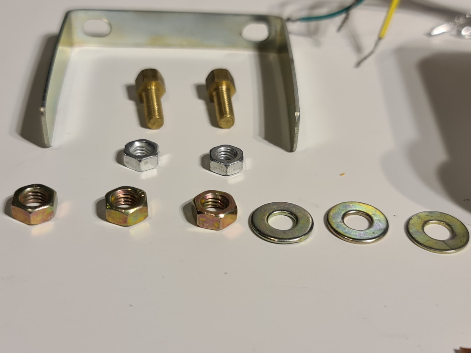 Digital Öldruck Anzeige Zusatz Instrument 52mm weiß Grün+ Öldruckdose, Geber – Bild 13