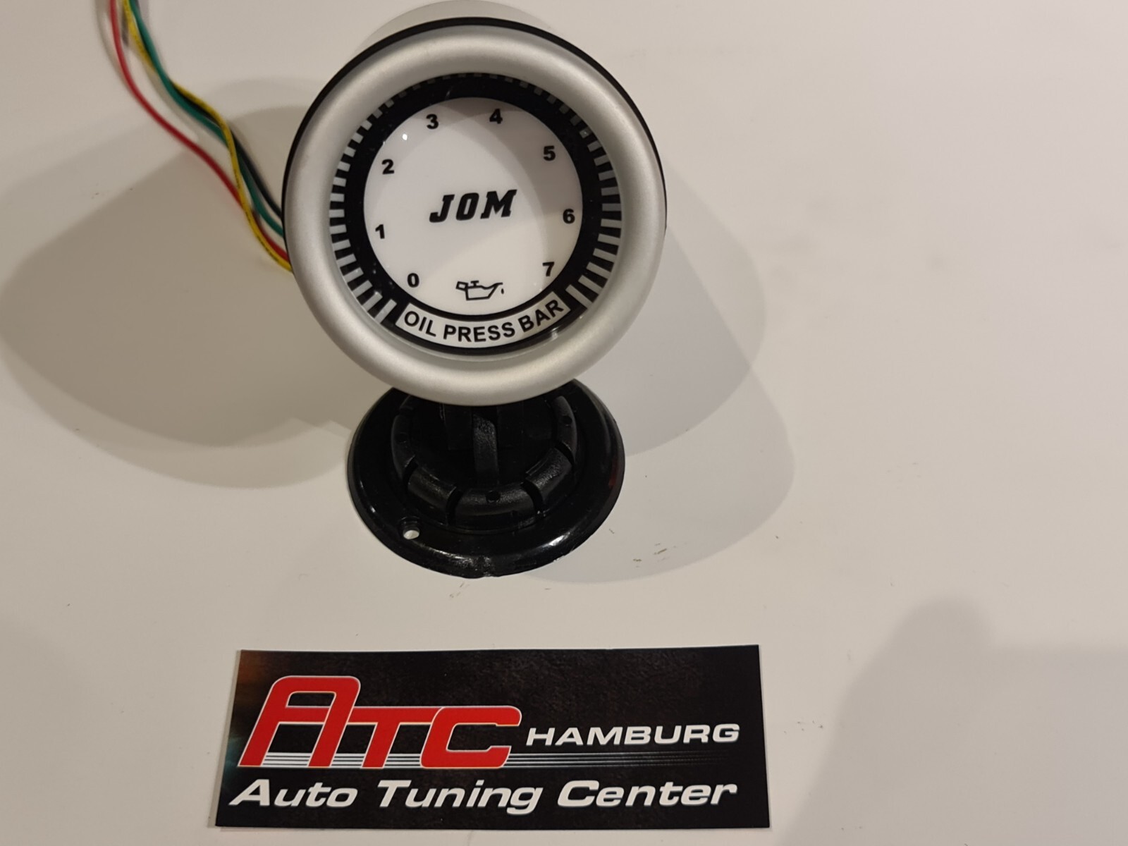 Digital Öldruck Anzeige Zusatz Instrument 52mm weiß Grün+ Öldruckdose, Geber – Bild 21