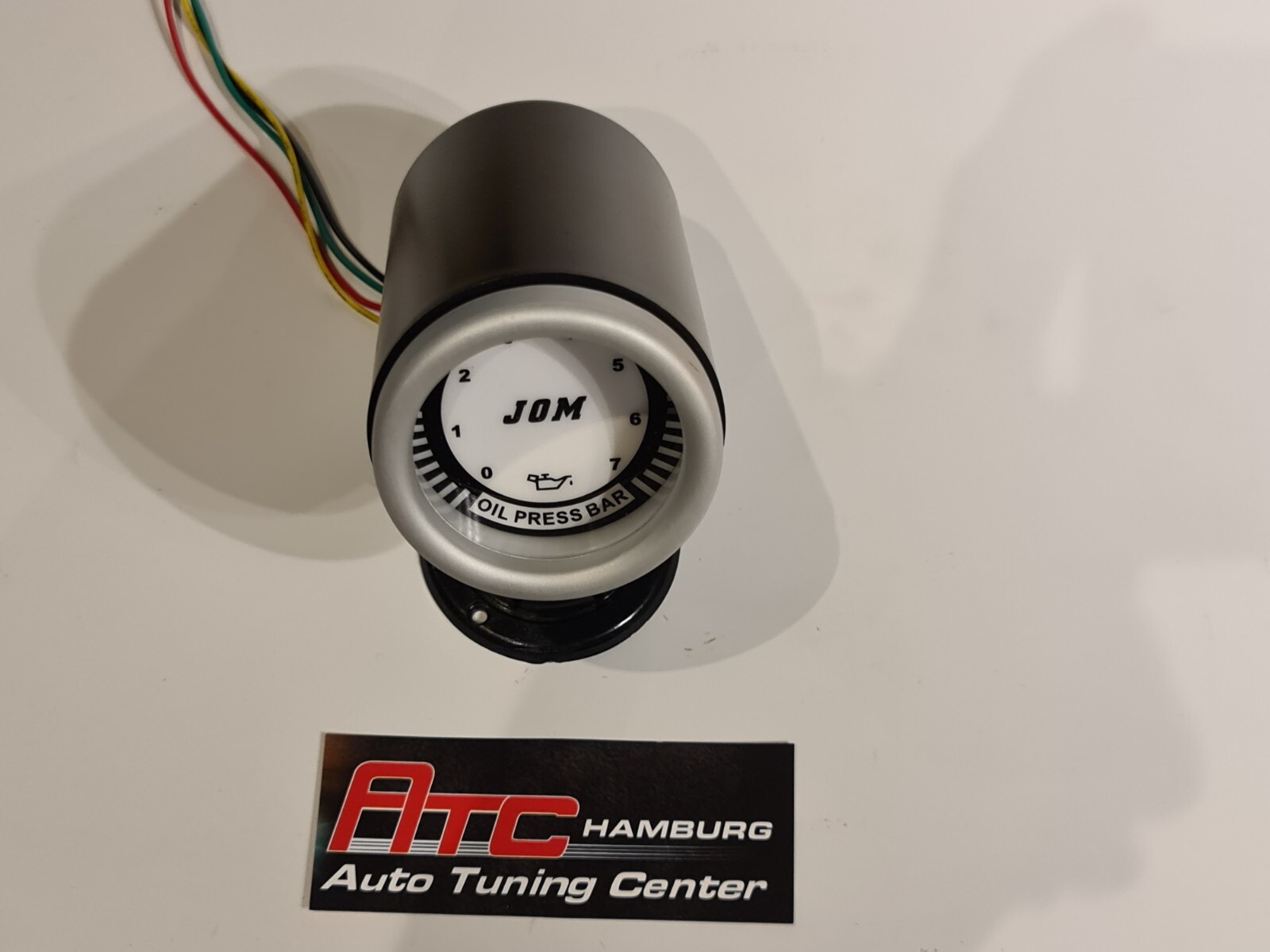 Digital Öldruck Anzeige Zusatz Instrument 52mm weiß Grün+ Öldruckdose, Geber – Bild 22