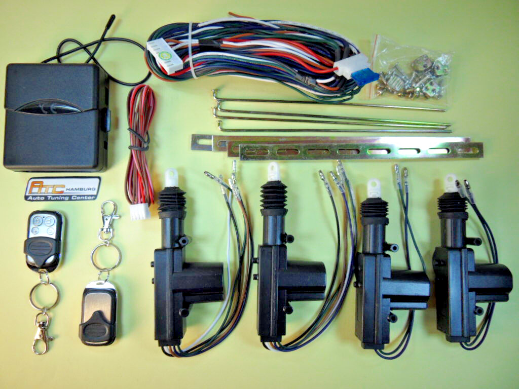 Auto/KFZ Funkfernbedienung mit Zentralverriegelung, universal+Handsender/12 Volt