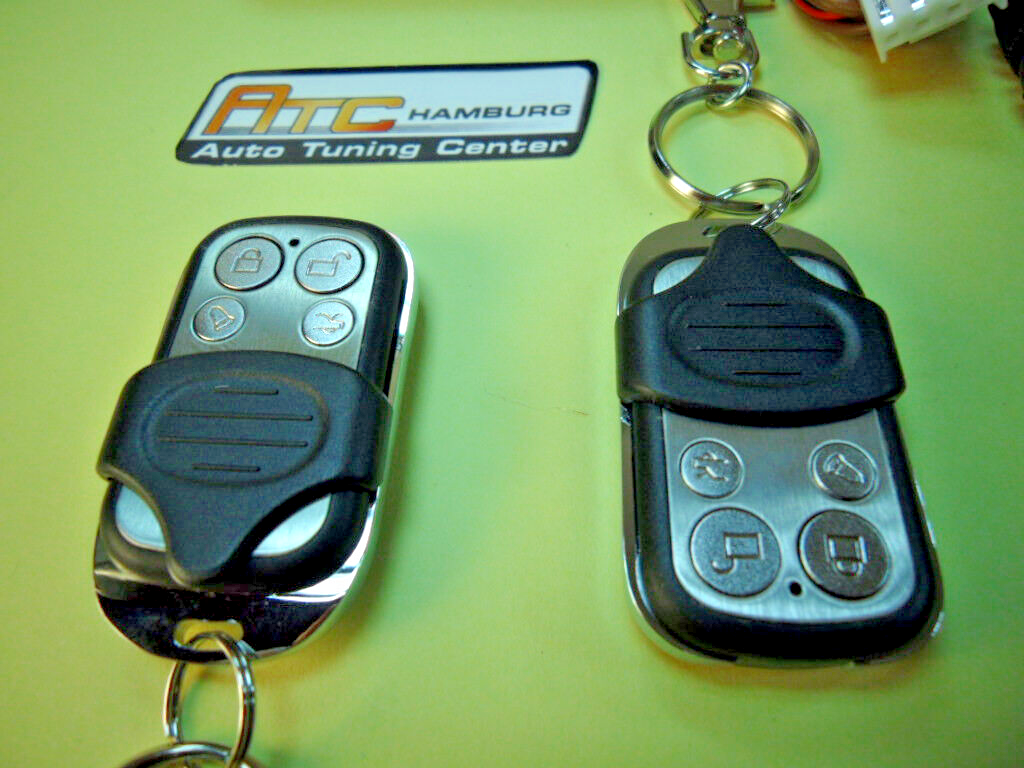 Auto/KFZ Funkfernbedienung mit Zentralverriegelung, universal+Handsender/12 Volt – Bild 2