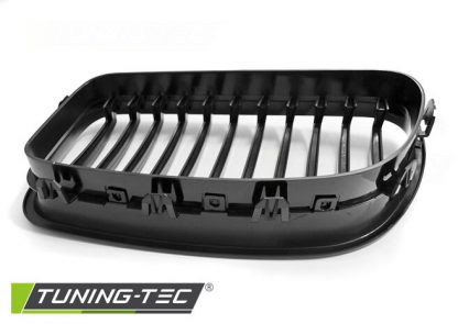 BMW F10,F11 5er Limousine+Touring,Kühlergrill Nieren Grill Schwarz Glanz 10-2016 – Bild 4