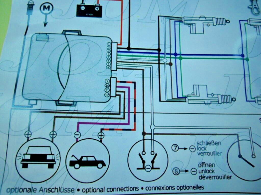 Auto/KFZ Funkfernbedienung mit Zentralverriegelung, universal+Handsender/12 Volt – Bild 10