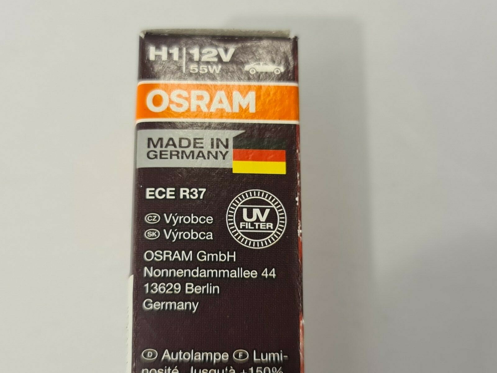 2x Osram H1 Night Breaker Laser Glühbirnen Leuchtmittel,Birne 55 Watt Xenon Look – Bild 9