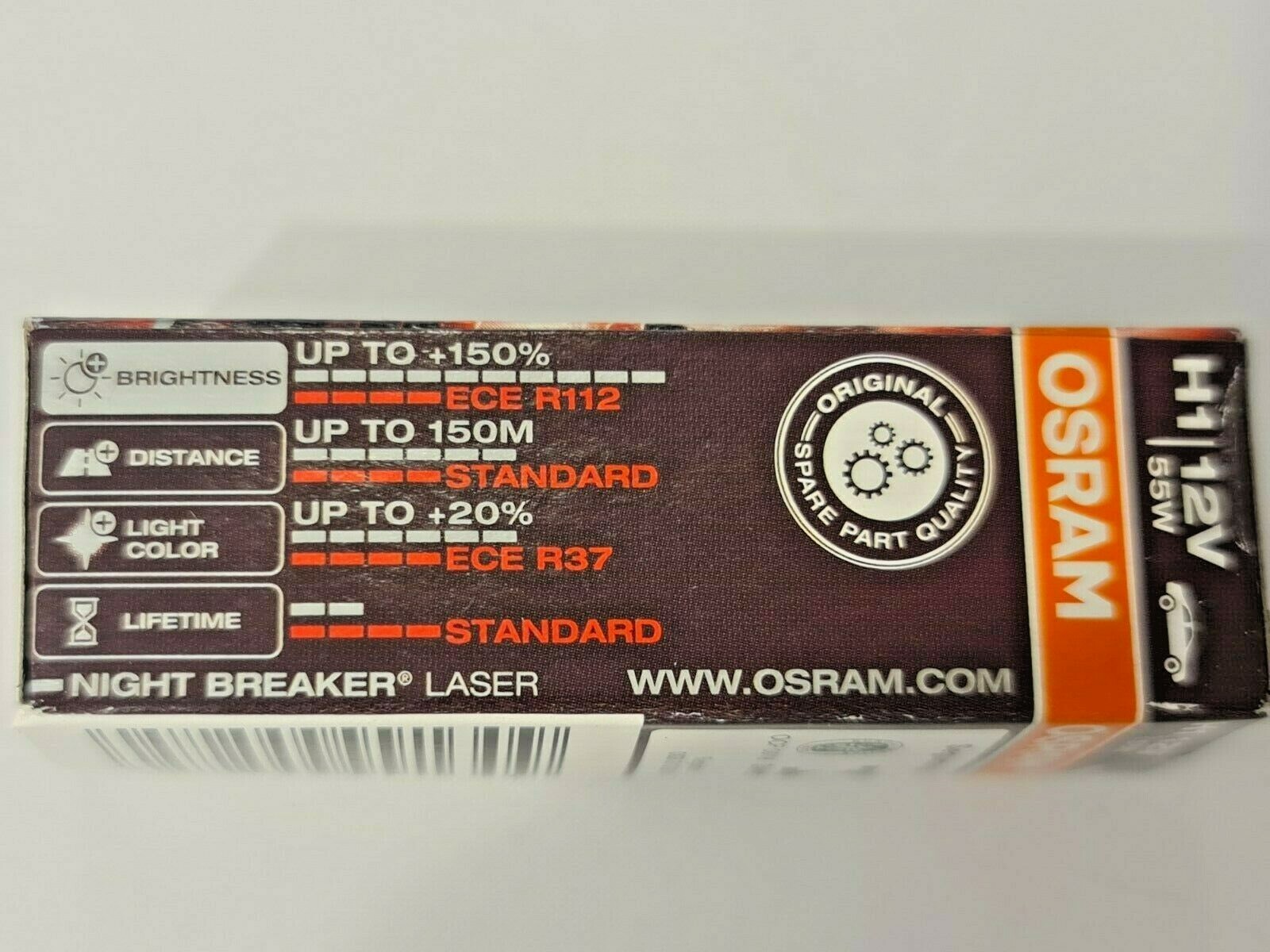 2x Osram H1 Night Breaker Laser Glühbirnen Leuchtmittel,Birne 55 Watt Xenon Look – Bild 11