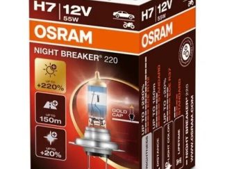Osram H7 Night Breaker Laser 220% Glühbirnen Leuchtmittel,Birne 55Watt