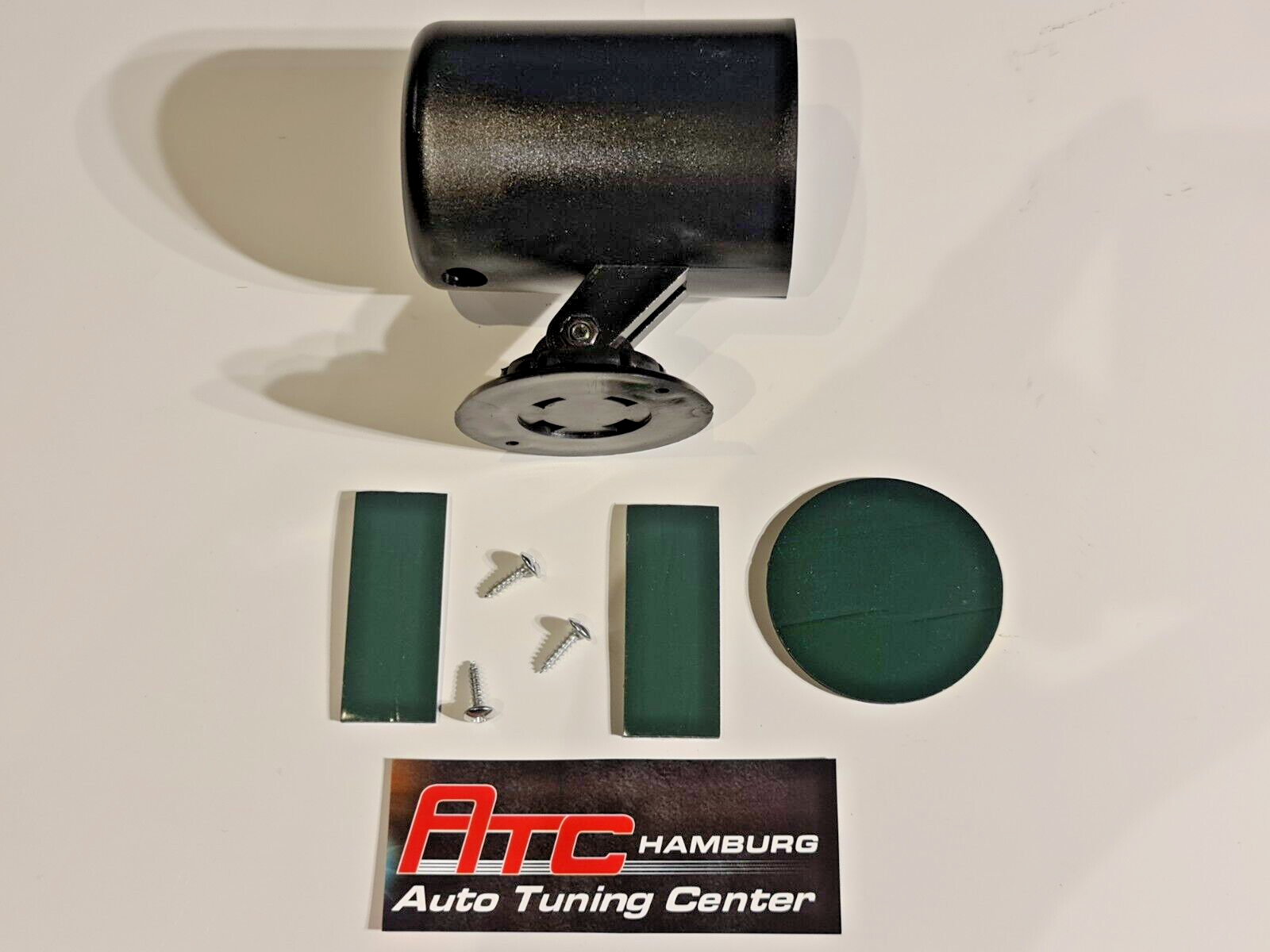 Digital Öldruck Anzeige Zusatz Instrument 52mm weiß Grün+ Öldruckdose, Geber – Bild 5