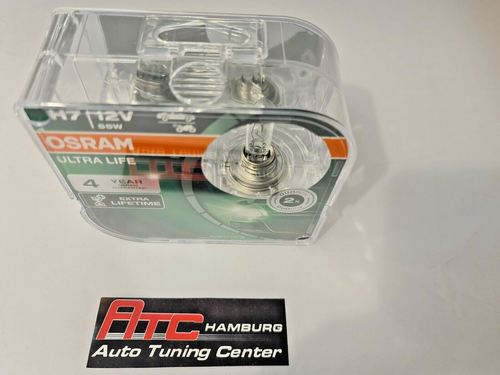Osram H7 Ultra Life,55 Watt PX26d Sockel, Duo Box, 2 Stück,Extra Lifetime – Bild 6