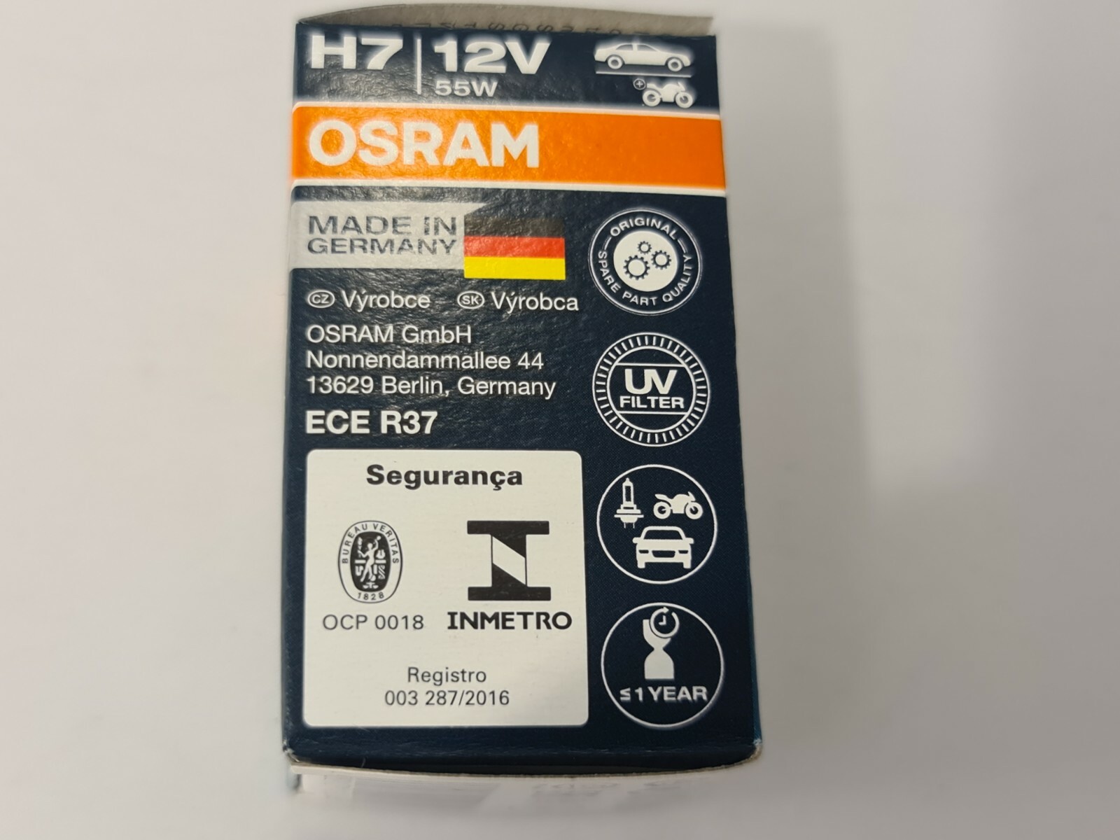 Osram H7 Cool Blue Next Generation, Xenon Optik,5000K,55 Watt Coolblue,Xenonlok – Bild 11