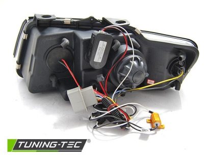 Audi A4 8E B6 Cabrio Scheinwerfer Bj.02-2006 Chrom LED Tagfahrlicht Optik – Bild 2