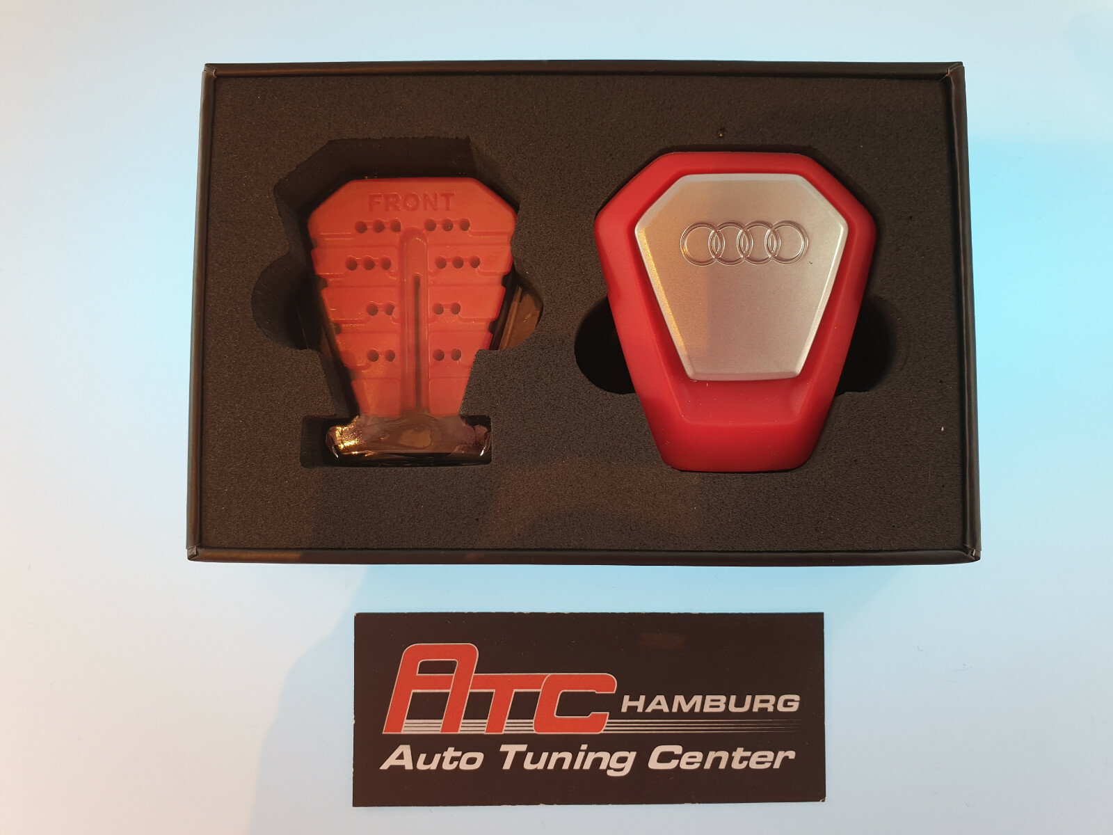 Audi Duftspender Singelframe Design, Geschenkbox,wilde Kräuter,Salbei Duft – Bild 2