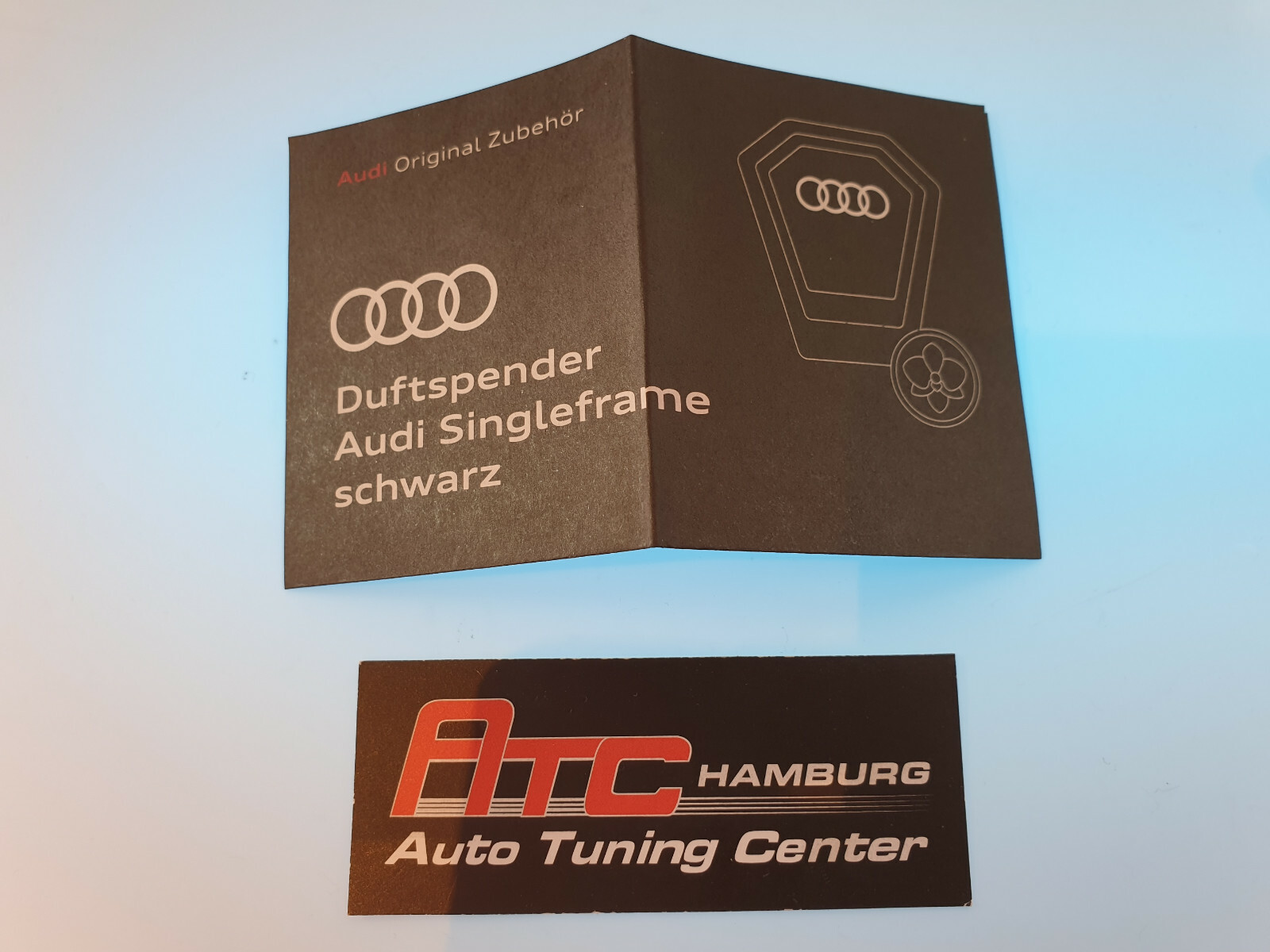 Audi Duftspender Singelframe Design, Geschenkbox,wilde Kräuter,Salbei Duft – Bild 7