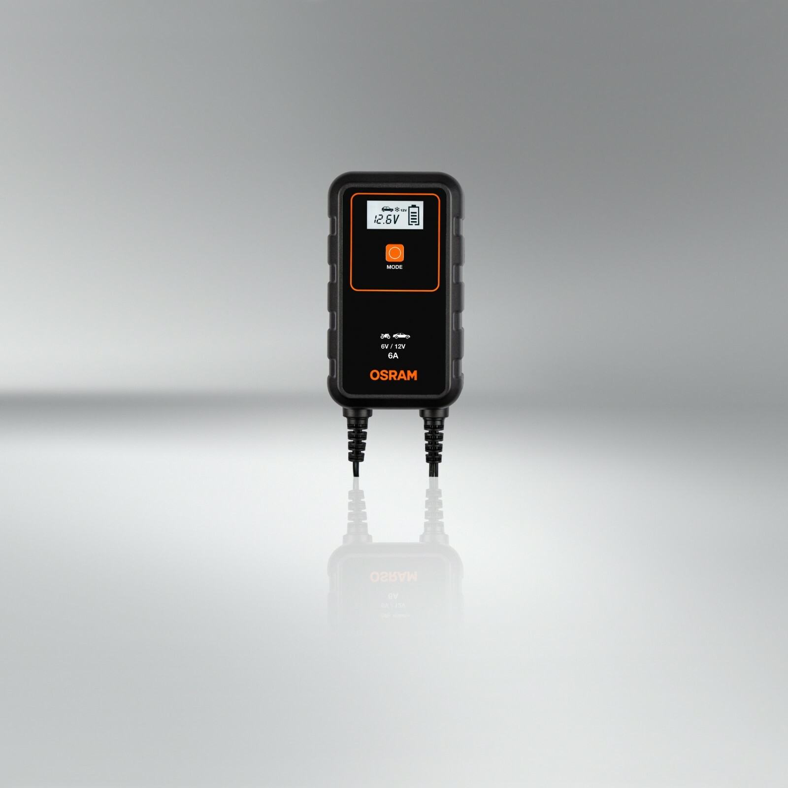 Osram Batterieladegerät 6 + 12Volt 6 A,Lithiumbatterien+Blei-Säure AGM Batterien – Bild 4