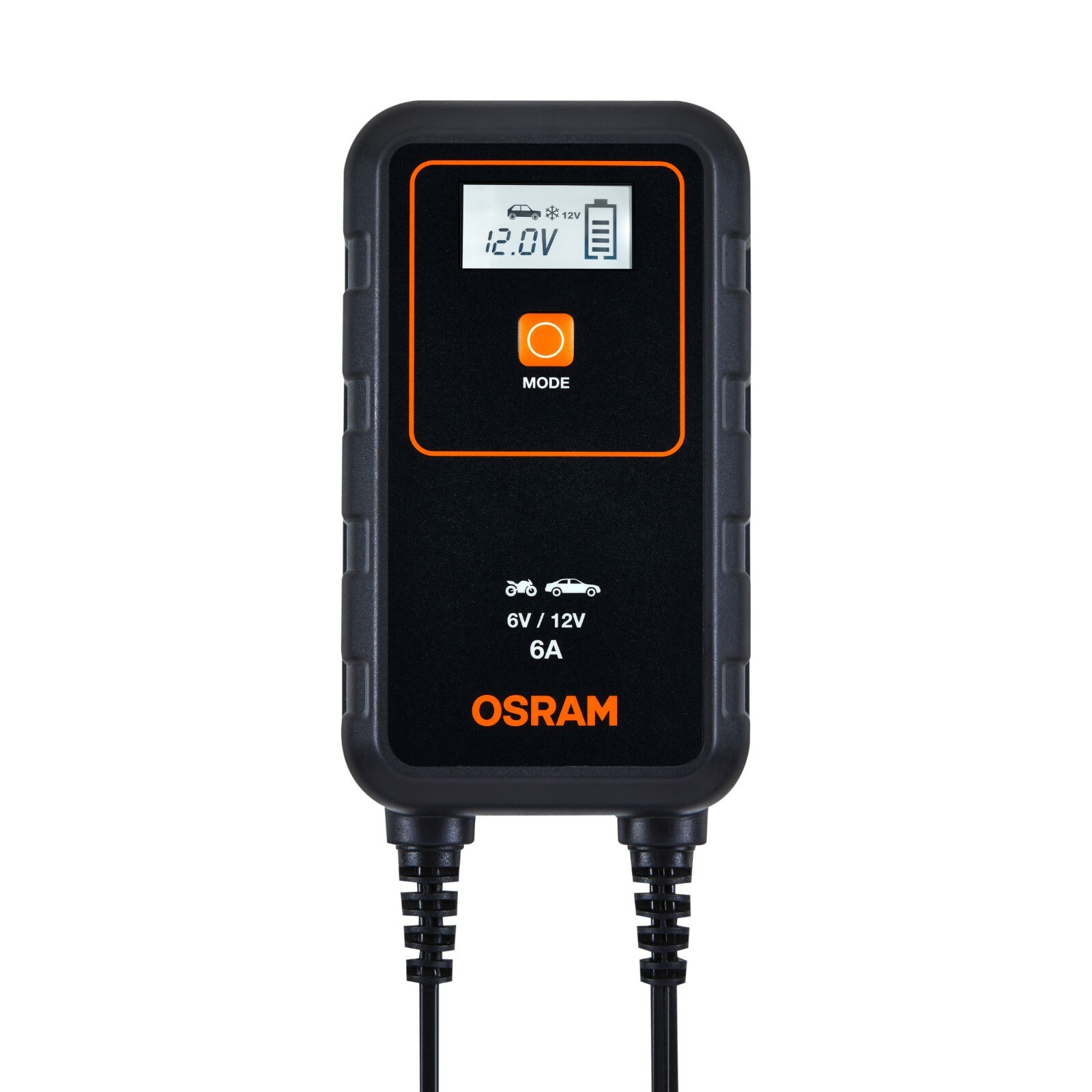 Osram Batterieladegerät 6 + 12Volt 6 A,Lithiumbatterien+Blei-Säure AGM Batterien – Bild 5