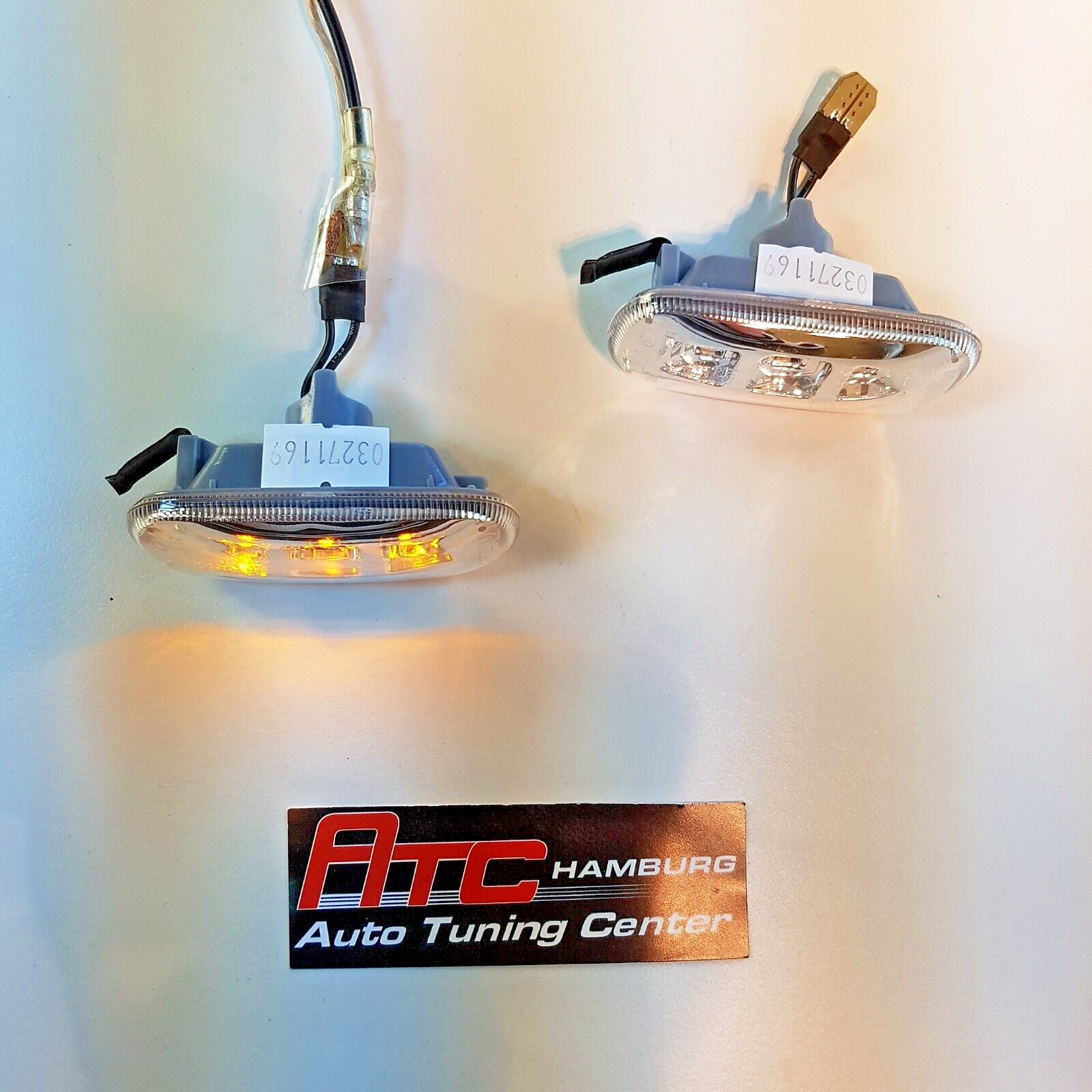 Audi A4+S4 B6, B7 Limo+Avant LED Seitenblinker Chrom-Klar-Glas Blinker,2001-2007 – Bild 4