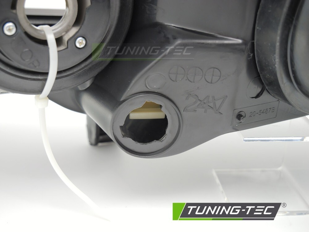 Opel Astra G Scheinwerfer Links Schwarz Fahrerseite H7 / H1 , 1997-2004 – Bild 4