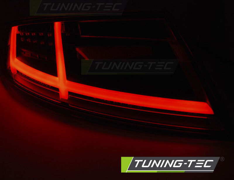 Audi TT 8J3 / 8J9 LED Lightbar Rückleuchten, schwarz-Smoke Glas Bj.4.2006-2.2014 – Bild 2