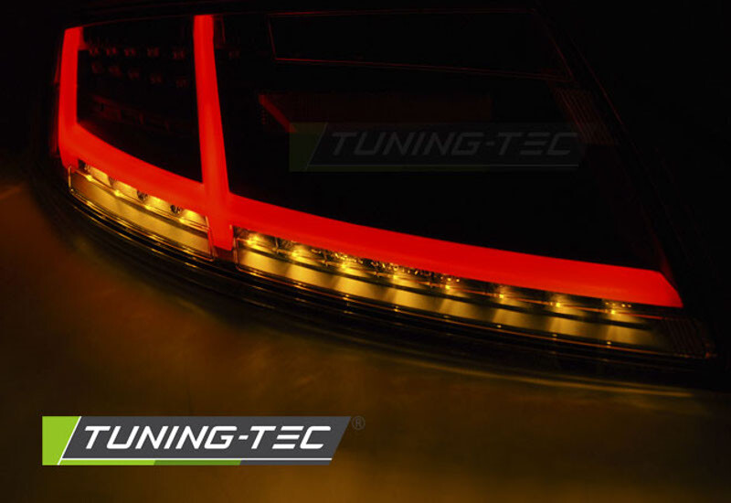 Audi TT 8J3 / 8J9 LED Lightbar Rückleuchten, schwarz-Smoke Glas Bj.4.2006-2.2014 – Bild 4