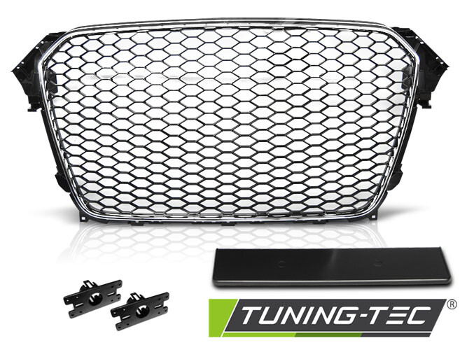 Audi A4 B8 Kühlergrill Schwarz-Chrom Avant, Limousine, Bj.11.2011-2015 – Bild 2