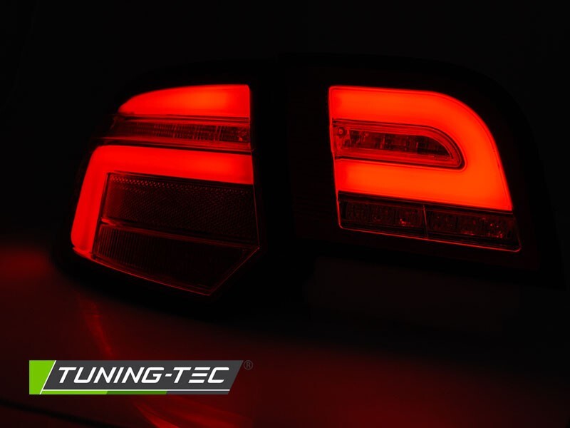 Audi A3 8P LED Rückleuchten Sportback Lightbar Rot-Smoke 2008-2012 Eu.Zugel. – Bild 4