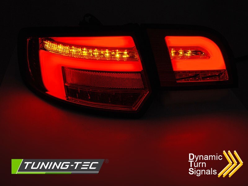 Audi A3 8P LED Rückleuchten Sportback Lightbar Rot-Smoke 2008-2012 Eu.Zugel. – Bild 5