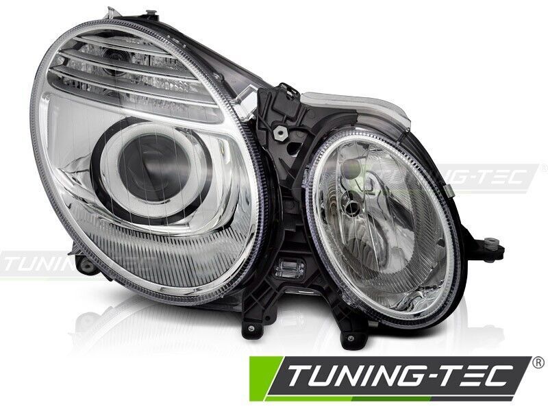 Mercedes E-Klasse W211 Scheinwerfer Rechts, MOPF Model 2006-2009 Halogen,Chrom