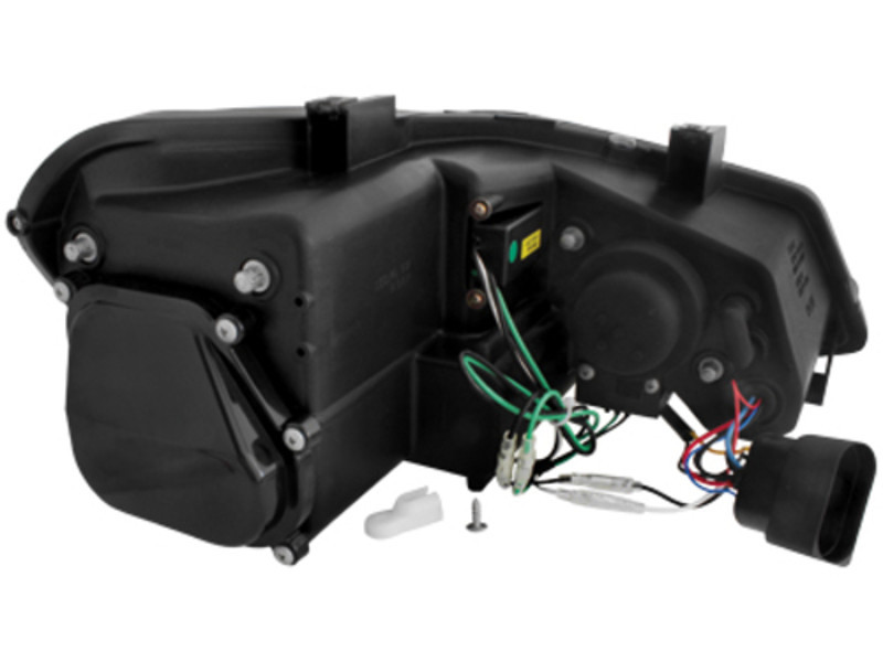 Scheinwerfer VW Polo 6R LED Tagfahrlicht Optik Schwarz + europw.zuge.2009-2014 – Bild 5