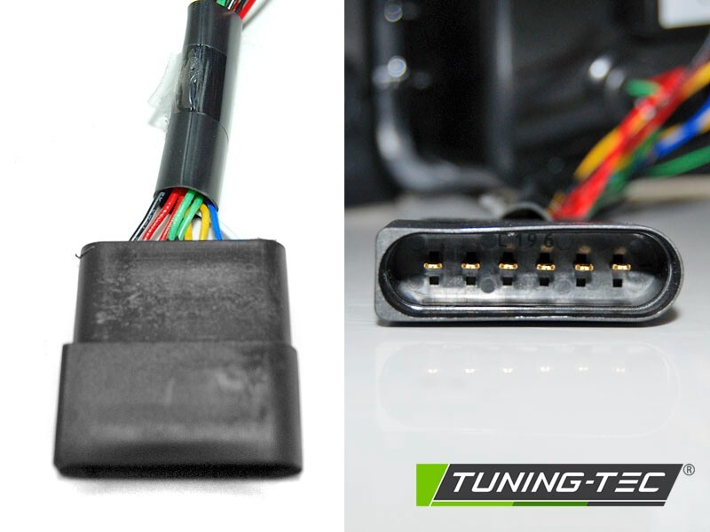 VW T5 Lightbar LED Rückleuchten+Dynamik Blinker,Schwarz-Smoke,09-2015, Flügeltür – Bild 5