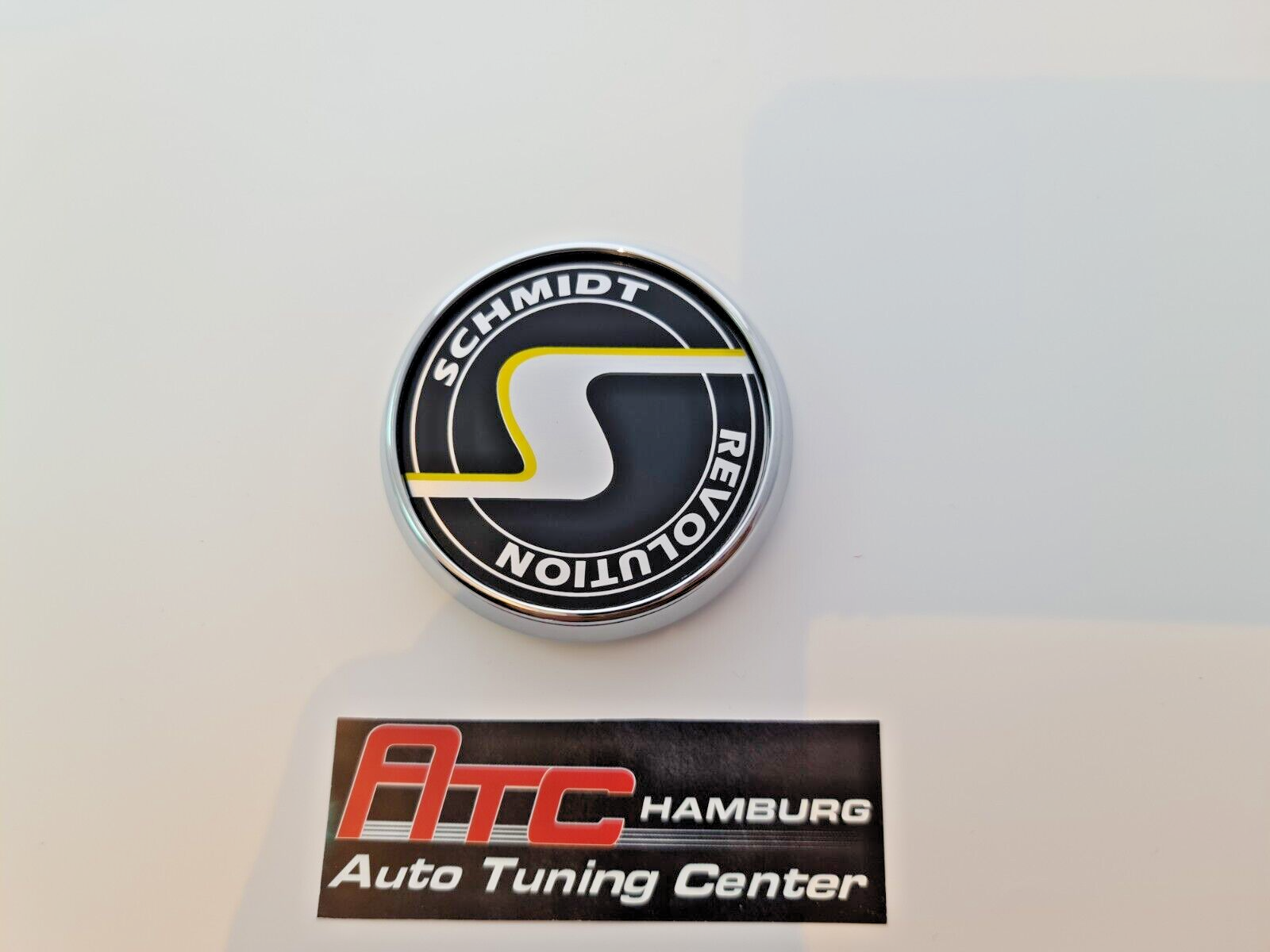 Schmidt Nabendeckel SC3 Chrom-Schwarz flach 4 Stück 63,3mm Bohrung, Ersatz SC1 – Bild 6