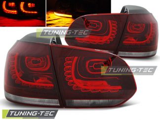 VW Golf 6 VI Limousine LED R-Look / Design LED Rückleuchten Rot-klar Europaw.zu