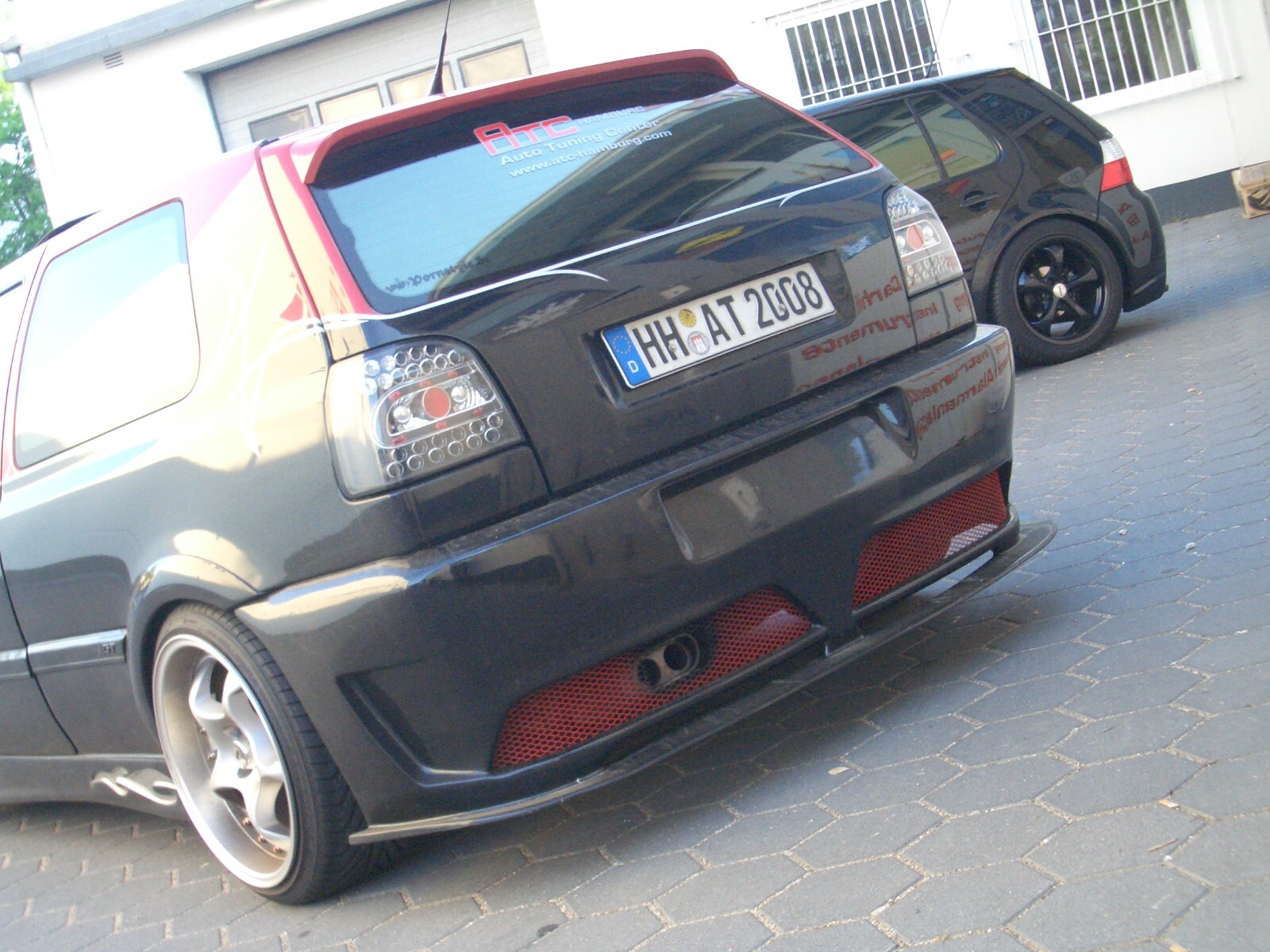 VW Golf 3 Limosine, Cabrio LED Rückleuchten Schwarz-klar Glas Bj. 1991-1998 – Bild 5