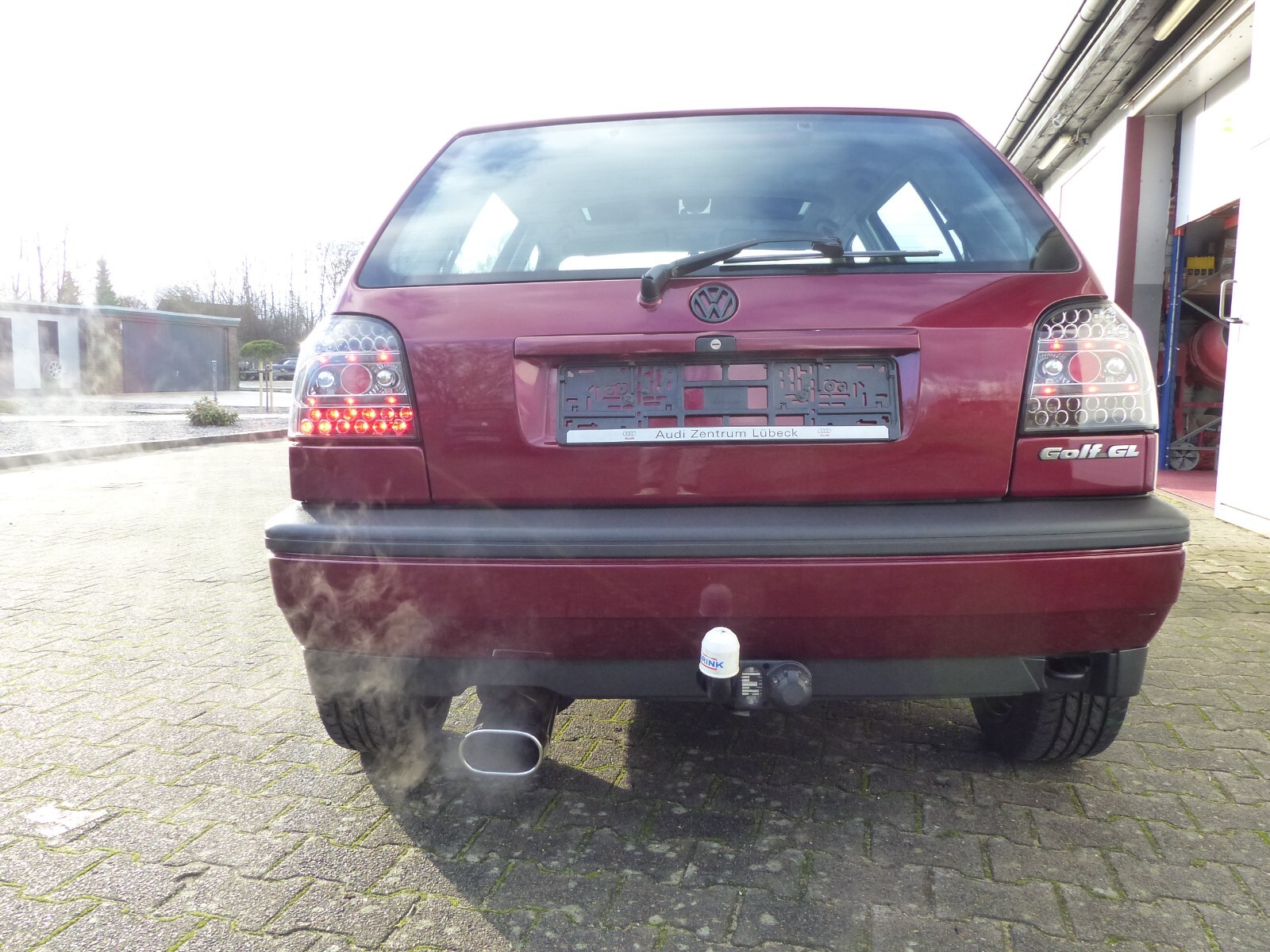 VW Golf 3 Limosine, Cabrio LED Rückleuchten Schwarz-klar Glas Bj. 1991-1998 – Bild 9