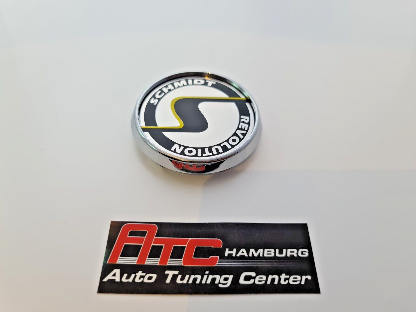 Schmidt Nabendeckel SC3 Chrom-Silber flach 4 Stück 63,3mm Bohrung, Ersatz SC1 – Bild 6