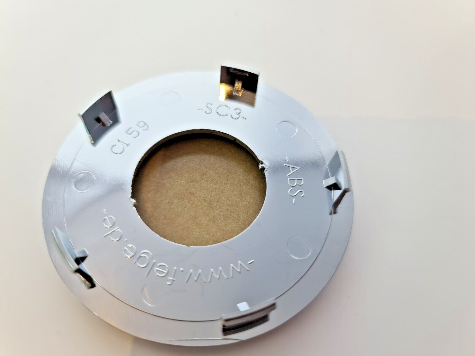 Schmidt Nabendeckel SC3 Chrom-Silber flach 4 Stück 63,3mm Bohrung, Ersatz SC1 – Bild 9