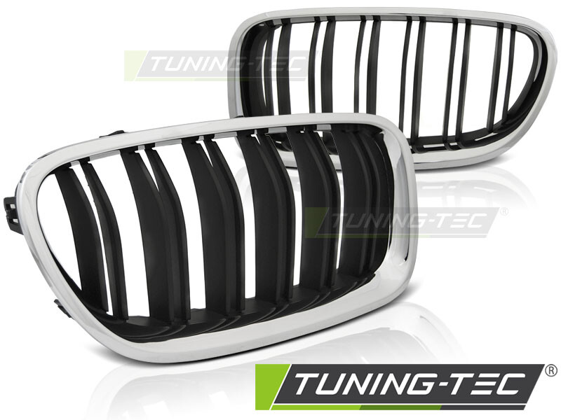 BMW F10,F11 5er Limousine +Touring,Kühlergrill Nieren Grill Chrom ABS 2010-2016